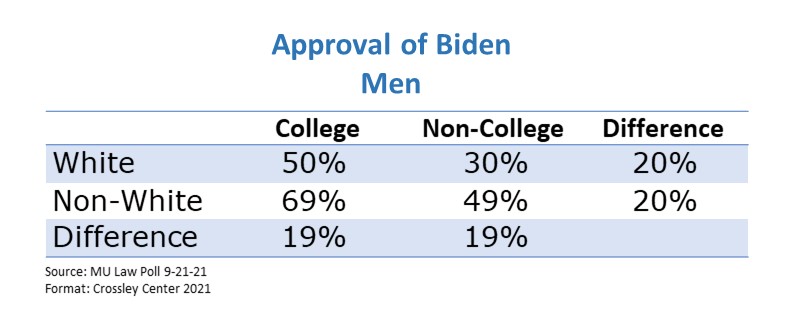 Biden approval-men