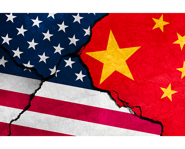 US-China Flag