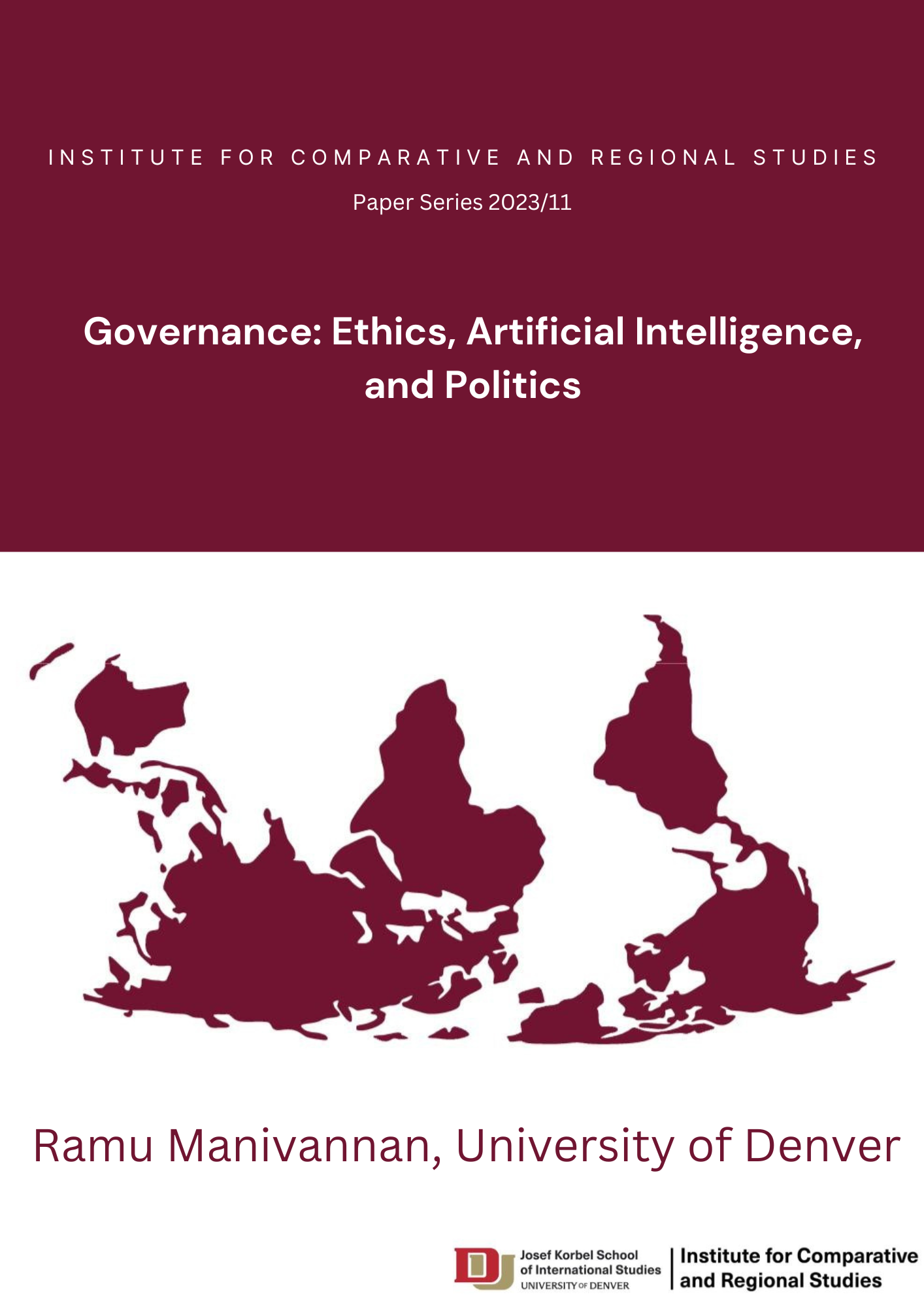 Governance: Ethics, Artificial Intelligence, and Politics