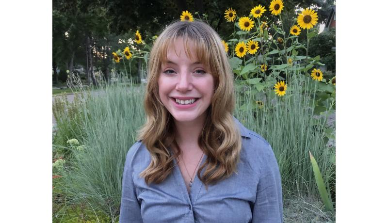 Headshot of DU grad Rosie Contino.