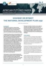 Highway or Byway: South Africa's NDP 2030 Vision