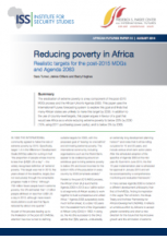 Reducing Poverty in Africa: Realistic Targets for the Post-2015 MDGs and Agenda 2063