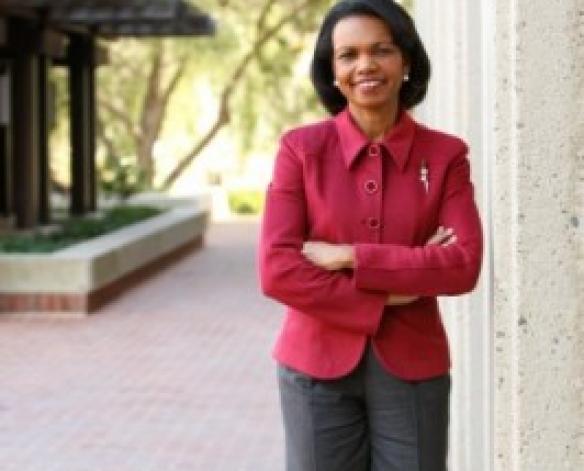 Former US Secretary of State and DU alumna Condoleezza Rice