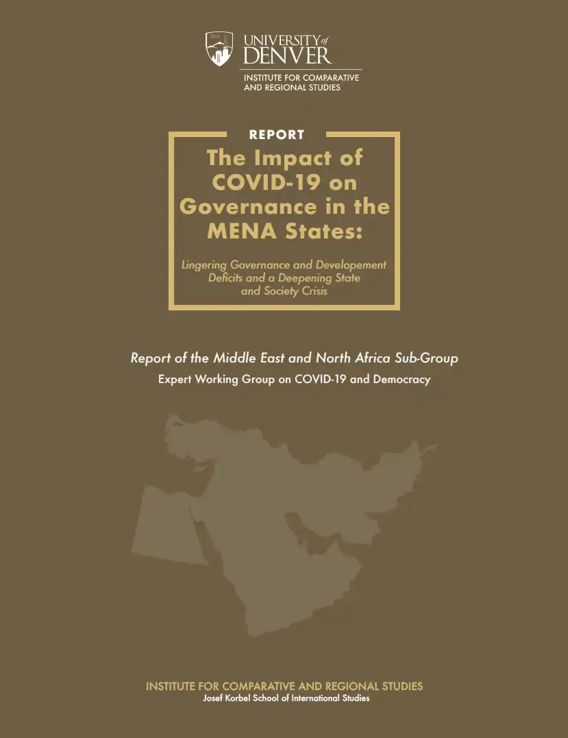 The Impact of COVID-19 on Governance in the MENA States - Josef Korbel ...