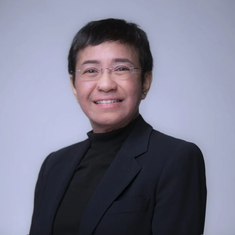 Headshot of Maria Ressa.